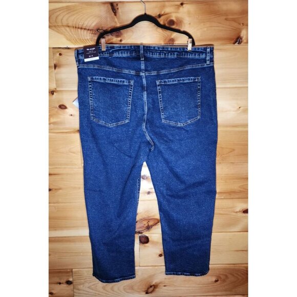 New Ava & Viv 90s Straight High-Rise Jeans Womens Size 26 Straight Leg Hip Thigh - Picture 2 of 10